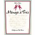 Menage a Trois Folie a Deux Red 2014 Front Label