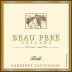 Beau Pere Cellars Cask 33 Cabernet Sauvignon 2016 Front Label