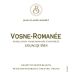 Jean-Claude Boisset Vosne-Romanee Les Jacquines 2015 Front Label