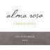 Alma Rosa Sta. Rita Hills Chardonnay 2016 Front Label
