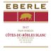 Eberle Cotes-du-Robles Blanc 2017 Front Label