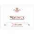 Delas Ventoux 2017 Front Label