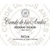 Conde de los Andes Tempranillo 2016 Front Label