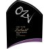 OZV Old Vine Zinfandel 2019 Front Label