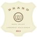 Brand Cabernet Sauvignon 2015 Front Label