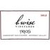 B Wise Vineyards Trios Proprietary Red 2013 Front Label