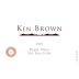 Ken Brown Sta. Rita Hills Pinot Noir 2023 Front Label