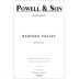 Powell & Son Barossa Valley Shiraz 2016 Front Label