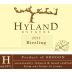 Hyland Estates Willamette Valley Riesling 2011 Front Label