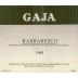 Gaja Barbaresco 1968 Front Label