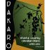 Dakaro Cellars Shasta County Obsidian Blanc 2012 Front Label