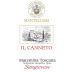 Mantellassi Il Cannetto Sangiovese Maremma Toscana 2013 Front Label