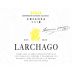 Bodegas Larchago Crianza 2018 Front Label