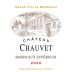 Chateau Chauvet Bordeaux Superieur 2020 Front Label