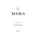 Mira Winery Chardonnay 2017 Front Label