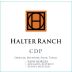 Halter Ranch Cotes de Paso CDP 2015 Front Label