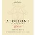 Apolloni Vineyards Estate Pinot Noir 2021 Front Label