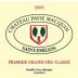 Chateau Pavie Macquin 2008 Front Label