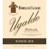Bodegas Ugalde Reserva 2018 Front Label