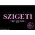 Szigeti Pinot Noir Brut Rose 2018 Front Label