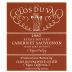 Clos du Val Stags Leap District Cabernet Sauvignon (3 Liter - signed) 1987 Front Label