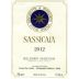 Tenuta San Guido Sassicaia (3 Liter Bottle) 2012 Front Label