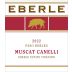 Eberle Muscat Canelli 2022 Front Label