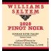 Williams Selyem Russian River Valley Pinot Noir 2020 Front Label