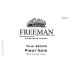 Freeman Yu-Ki Estate Pinot Noir 2021 Front Label