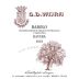 G.D. Vajra Barolo Ravera 2022 Front Label