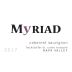 Myriad Cellars Beckstoffer Dr. Crane Cabernet Sauvigon 2017 Front Label