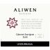Undurraga Aliwen Reserva Cabernet Sauvignon Shiraz 2009 Front Label