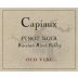 Capiaux Cellars Old Vine Pinot Noir 2018 Front Label