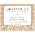 Broadley Claudia's Choice Pinot Noir 2019 Front Label