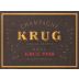 Krug Brut with Wooden Gift Box 1998 Front Label