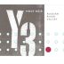 Jax Vineyards Y3 Pinot Noir 2017 Front Label