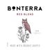 Bonterra Organic Red Blend 2022 Front Label