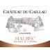 Chateau Du Caillau Cahors 2018 Front Label
