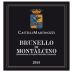 Castelli Martinozzi Brunello di Montalcino 2015 Front Label