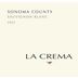 La Crema Sauvignon Blanc 2022 Front Label
