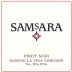 SAMsARA Rancho La Vina Pinot Noir 2020 Front Label