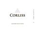 Corliss Syrah 2004 Front Label