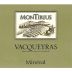 Montirius Vacqueyras Mineral Blanc 2014 Front Label