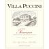 Villa Puccini Tuscana Red 2012 Front Label