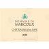 Domaine de Marcoux Chateauneuf-du-Pape Blanc 2018 Front Label