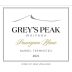 Grey's Peak Barrel Fermented Sauvignon Blanc 2021 Front Label