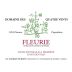 Duboeuf Fleurie Domaine des Quatre Vents 2019 Front Label
