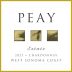 Peay Vineyards Estate Chardonnay 2021 Front Label