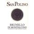 San Polino Brunello di Montalcino 2015 Front Label