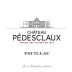 Chateau Pedesclaux 2020 Front Label